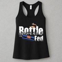 Drag Racing Race Car Power Adder Nos Bottle Fed Womens Tank Top