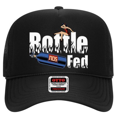 Drag Racing Race Car Power Adder Nos Bottle Fed Hat