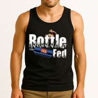 Drag Racing Race Car Power Adder Nos Bottle Fed Tank Top