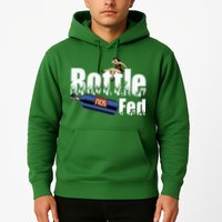 Drag Racing Race Car Power Adder Nos Bottle Fed Hoodie