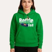 Drag Racing Race Car Power Adder Nos Bottle Fed Hoodie