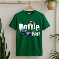 Drag Racing Race Car Power Adder Nos Bottle Fed T-Shirt