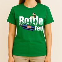 Drag Racing Race Car Power Adder Nos Bottle Fed T-Shirt