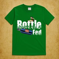 Drag Racing Race Car Power Adder Nos Bottle Fed T-Shirt