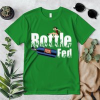 Drag Racing Race Car Power Adder Nos Bottle Fed Premium T-Shirt