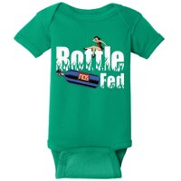 Drag Racing Race Car Power Adder Nos Bottle Fed Baby Bodysuit