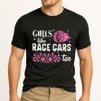 Drag Racing Race Car Girl Like Race Cars Too Cooling Performance Crew T-Shirt