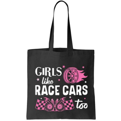 Drag Racing Race Car Girl Like Race Cars Too Bag
