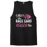 Drag Racing Race Car Girl Like Race Cars Too PosiCharge Competitor Tank