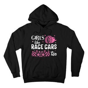 Drag Racing Race Car Girl Like Race Cars Too Tall Hoodie