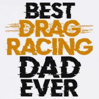 Drag Racing Race Car Dad Vintage Best Drag Racing Dad Ever Womens Tank Top