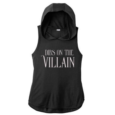 Dark Romance Reader Spicy Book Lover Smut Reader Ladies PosiCharge Tri-Blend Wicking Draft Hoodie Tank