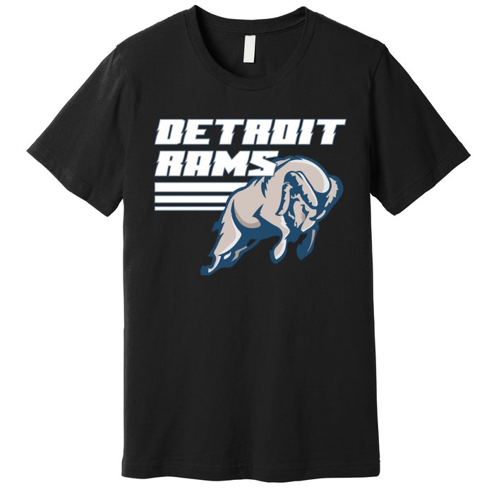 Detroit Rams, Rams Super Bowl Champions, Rams Championship, Ram House Premium T-Shirt