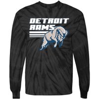 Detroit Rams, Rams Super Bowl Champions, Rams Championship, Ram House Tie-Dye Long Sleeve Shirt