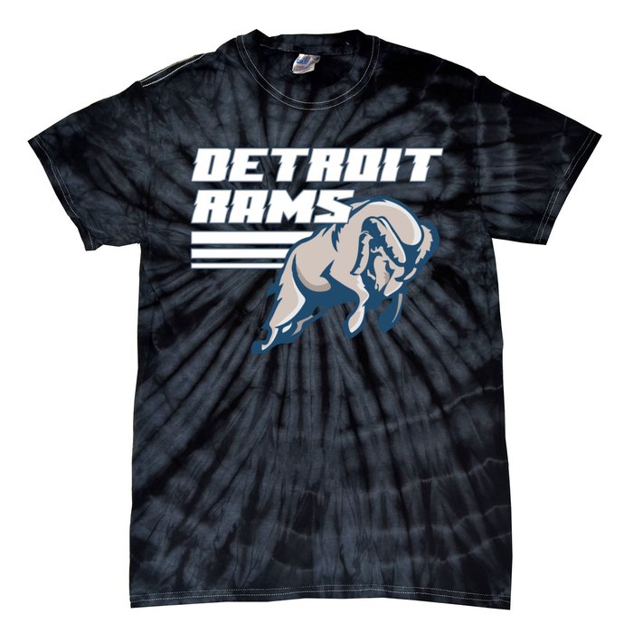 Detroit Rams, Rams Super Bowl Champions, Rams Championship, Ram House Tie-Dye T-Shirt