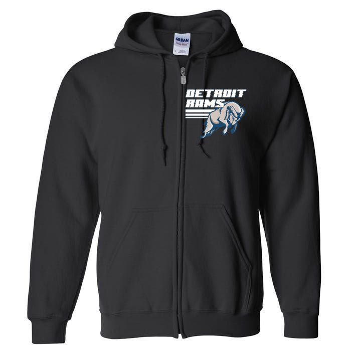 Detroit Rams, Rams Super Bowl Champions, Rams Championship, Ram House Full Zip Hoodie