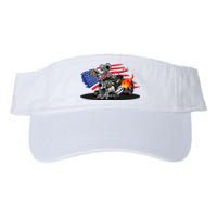 Digirods Rat Rod Racer American Flaming Hot Rod Cartoon Car Valucap Bio-Washed Visor