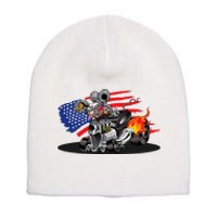 Digirods Rat Rod Racer American Flaming Hot Rod Cartoon Car Short Acrylic Beanie