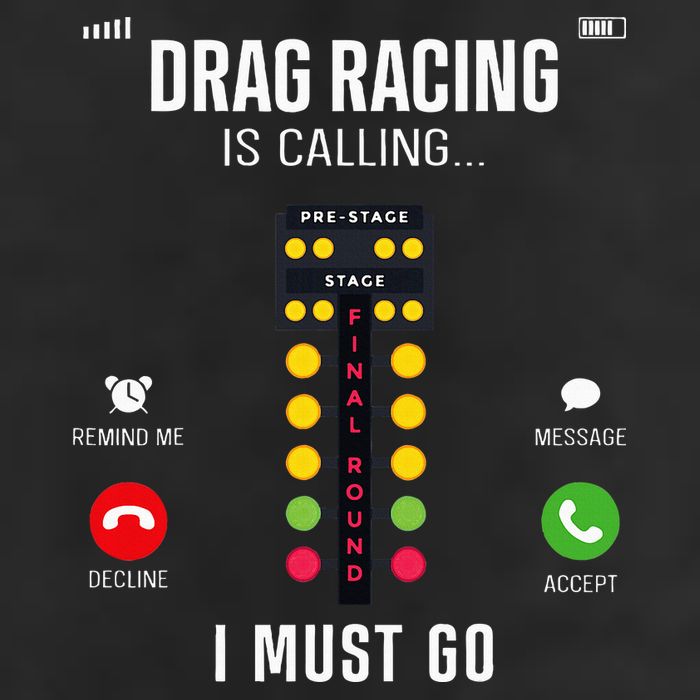 Drag Racing Race Car Phone Display Drag Racing Is Calling Adult Drive Performance Visor
