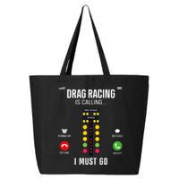 Drag Racing Race Car Phone Display Drag Racing Is Calling 25L Jumbo Tote