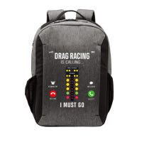 Drag Racing Race Car Phone Display Drag Racing Is Calling Vector Backpack