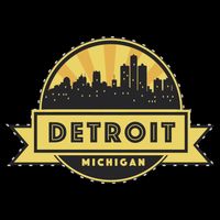 Detroit Record Skyline Logo Flatbill Hat