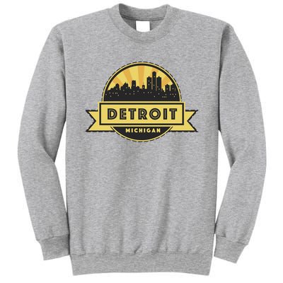 Detroit Record Skyline Logo Sweatshirt