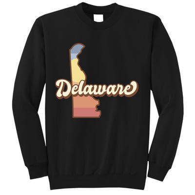 Delaware Retro Sunset Sweatshirt