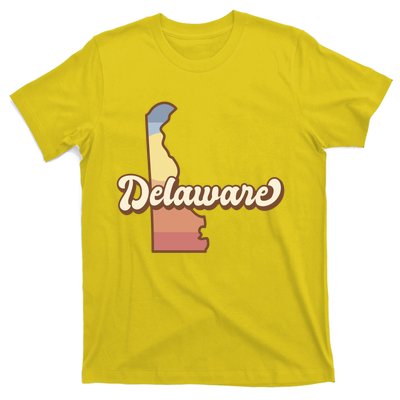 Delaware Retro Sunset T-Shirt