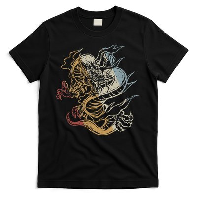 Dragon Retro Style Vintage T-Shirt