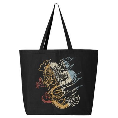 Dragon Retro Style Vintage 25L Jumbo Tote