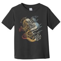 Dragon Retro Style Vintage Toddler T-Shirt