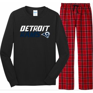 Detroit Rams Superbowl 2022 Long Sleeve Pajama Set