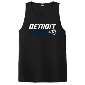 Detroit Rams Superbowl 2022 PosiCharge Competitor Tank