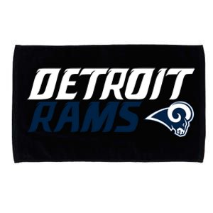 Detroit Rams Superbowl 2022 Microfiber Hand Towel