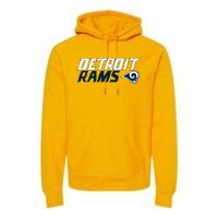 Detroit Rams Superbowl 2022 Premium Hoodie