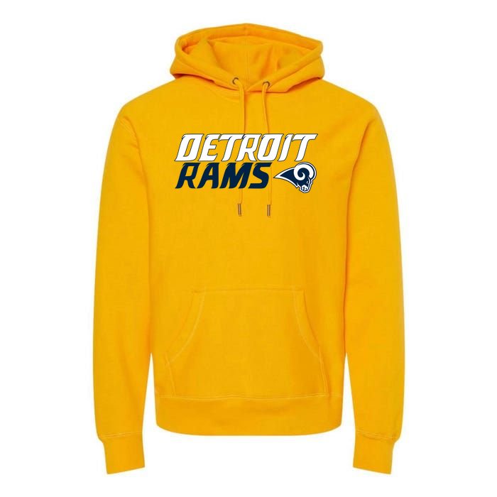 Detroit Rams Superbowl 2022 Premium Hoodie