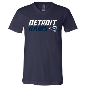 Detroit Rams Superbowl 2022 V-Neck T-Shirt