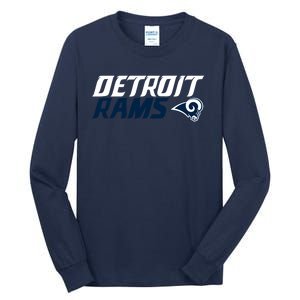 Detroit Rams Superbowl 2022 Tall Long Sleeve T-Shirt