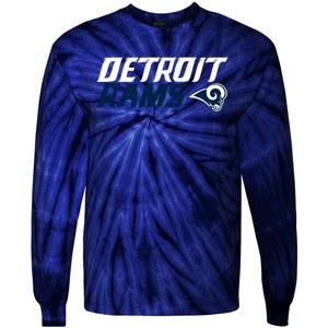 Detroit Rams Superbowl 2022 Tie-Dye Long Sleeve Shirt