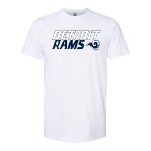 Detroit Rams Superbowl 2022 Softstyle CVC T-Shirt