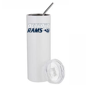 Detroit Rams Superbowl 2022 Stainless Steel Tumbler