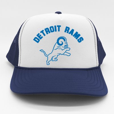 Detroit Rams Trucker Hat