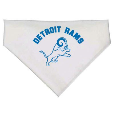 Detroit Rams USA-Made Doggie Bandana