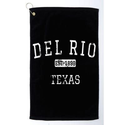Del Rio Texas TX Vintage Golf Towel