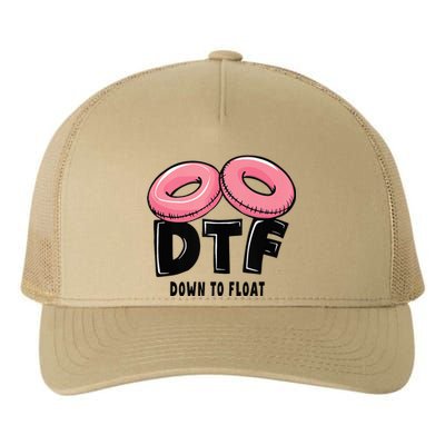 Dtf River Tubing Down To Float Summer Float Trip Yupoong Adult 5-Panel Trucker Hat