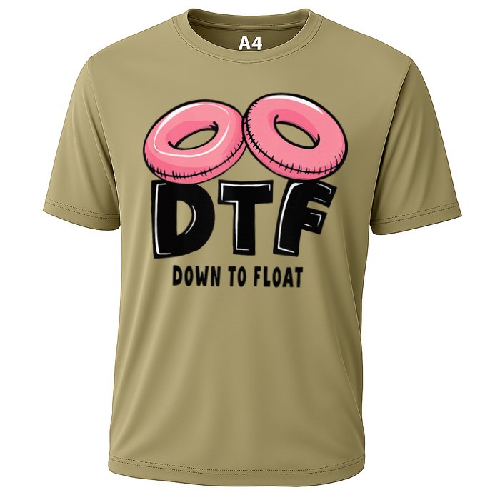 Dtf River Tubing Down To Float Summer Float Trip Performance Shirt