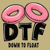 Dtf River Tubing Down To Float Summer Float Trip Performance Shirt
