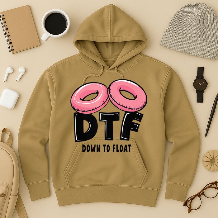 Dtf River Tubing Down To Float Summer Float Trip Hoodie