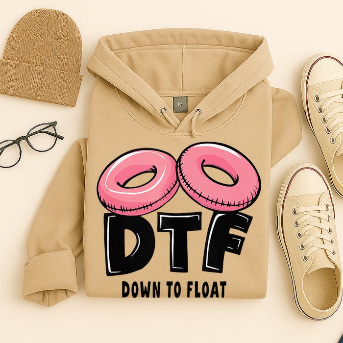 Dtf River Tubing Down To Float Summer Float Trip Hoodie